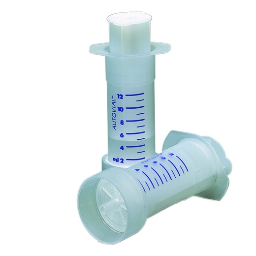 Filterrör, Whatman Autovial, GF+PTFE, 0,2 µm, 12 mL, 50 st.