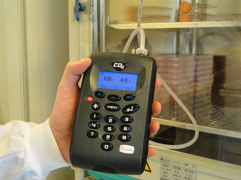 G100 analysator CO2 0-20%, RH 0-95%