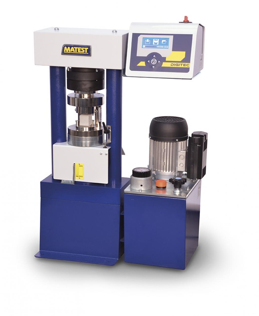 Tryck-/böjprovpress 500 kN, Digitech