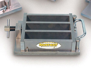 Prismaform E102, 3-gångs form 40,1 x 40 x 160 mm