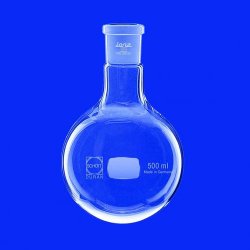 Rundkolv med NS14, 100 ml