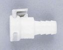 Quick-disconnect slangefitting, acetal, 1/4" tube