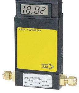 Gas massflödesmätare 50 ltr./min. luft/kväve