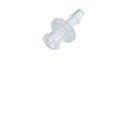 Female luer x 1/16" hose barb, nylon, 25 st.